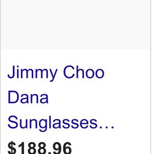 Jimmy Choo Dana Sunglasses